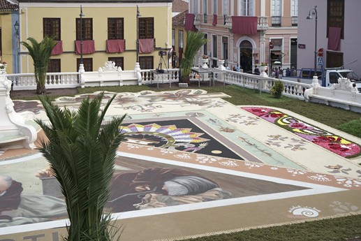Tenerife - La Orotava, Alfombras del Corpus Christi