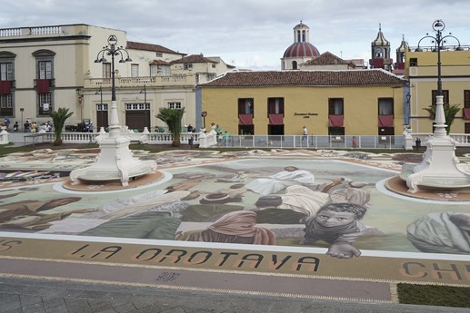 Tenerife - La Orotava, Alfombras del Corpus Christi
