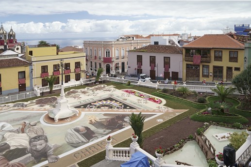 Tenerife - La Orotava, Alfombras del Corpus Christi