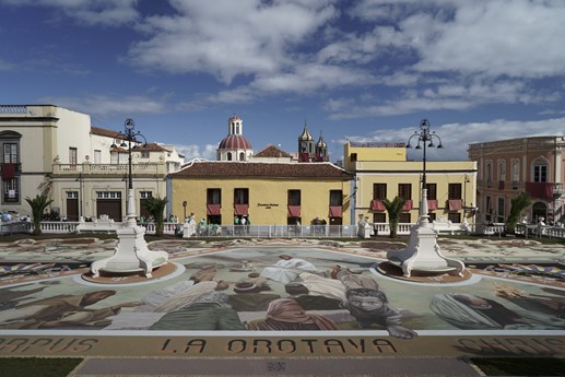Tenerife - La Orotava, Alfombras del Corpus Christi