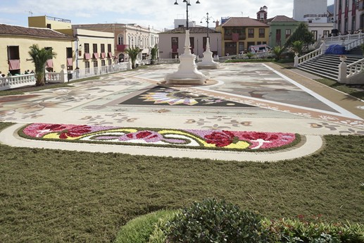 Tenerife - La Orotava, Alfombras del Corpus Christi