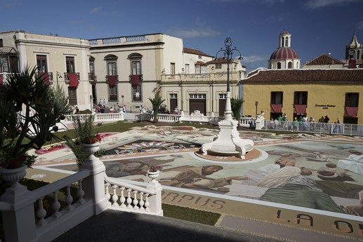 Tenerife - La Orotava, Alfombras del Corpus Christi