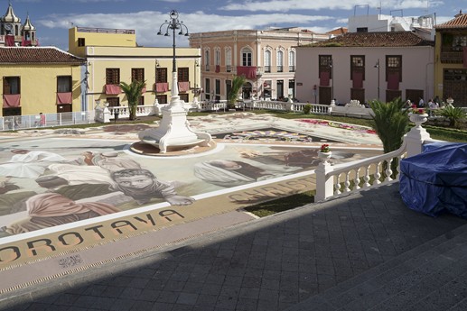 Tenerife - La Orotava, Alfombras del Corpus Christi
