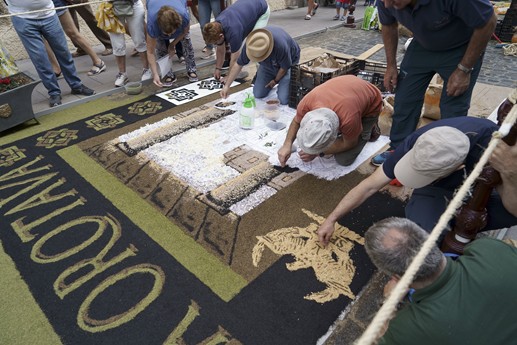 Tenerife - La Orotava, Alfombras del Corpus Christi