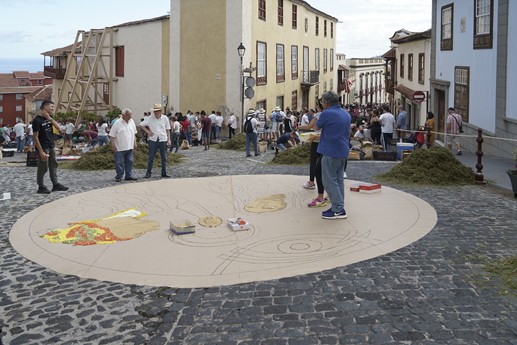 Tenerife - La Orotava, Alfombras del Corpus Christi
