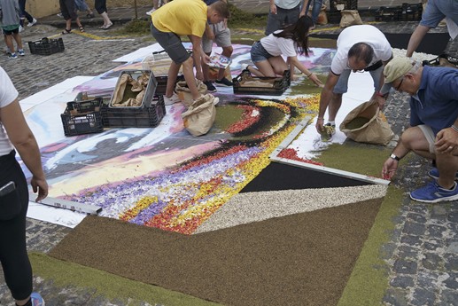 Tenerife - La Orotava, Alfombras del Corpus Christi