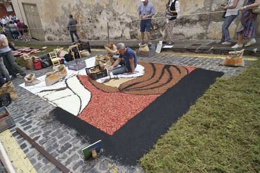 Tenerife - La Orotava, Alfombras del Corpus Christi