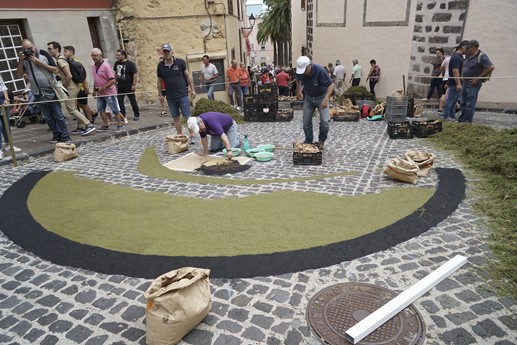 Tenerife - La Orotava, Alfombras del Corpus Christi