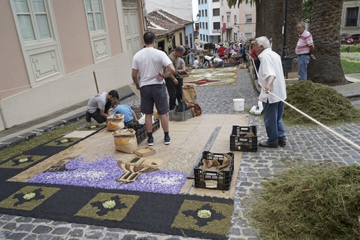 Tenerife - La Orotava, Alfombras del Corpus Christi
