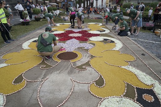 Tenerife - La Orotava, Alfombras del Corpus Christi