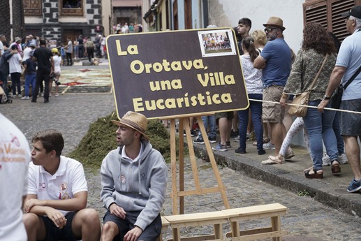Tenerife - La Orotava, Alfombras del Corpus Christi