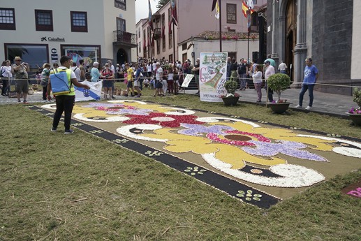 Tenerife - La Orotava, Alfombras del Corpus Christi