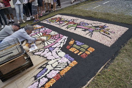 Tenerife - La Orotava, Alfombras del Corpus Christi