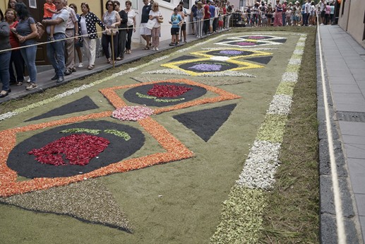 Tenerife - La Orotava, Alfombras del Corpus Christi