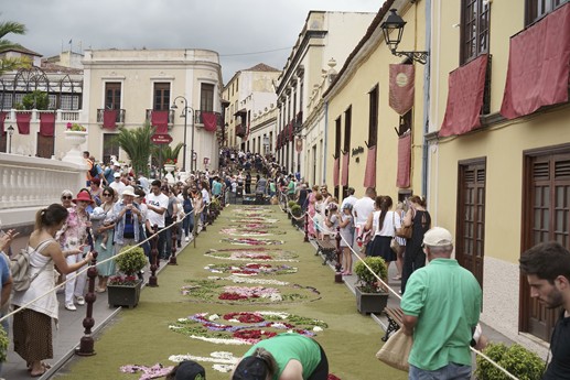 Tenerife - La Orotava, Alfombras del Corpus Christi