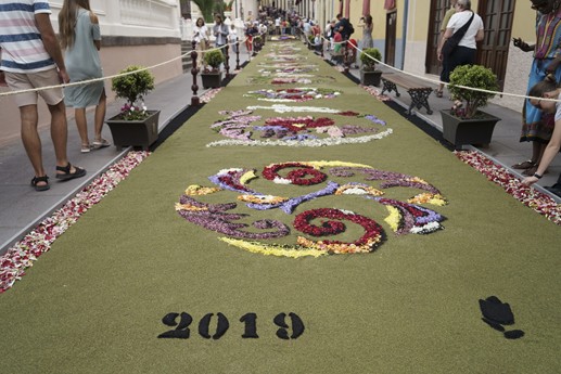 Tenerife - La Orotava, Alfombras del Corpus Christi