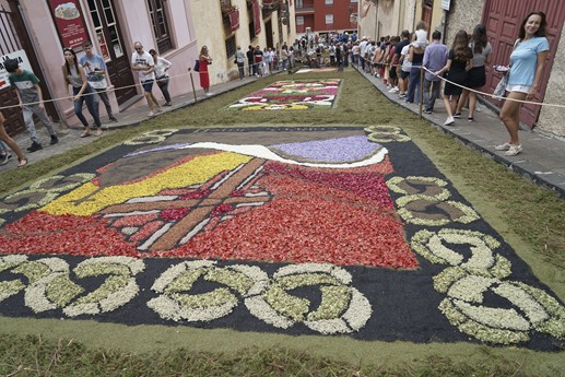 Tenerife - La Orotava, Alfombras del Corpus Christi