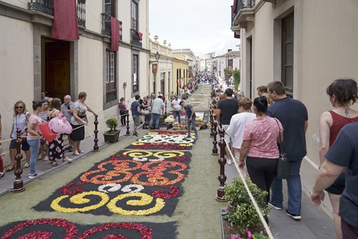Tenerife - La Orotava, Alfombras del Corpus Christi