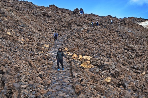Salita al Teide