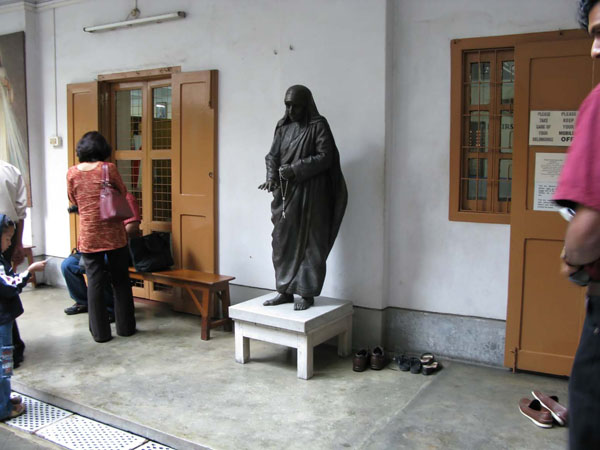India - Calcutta. Mother's House, madre Teresa di Calcutta